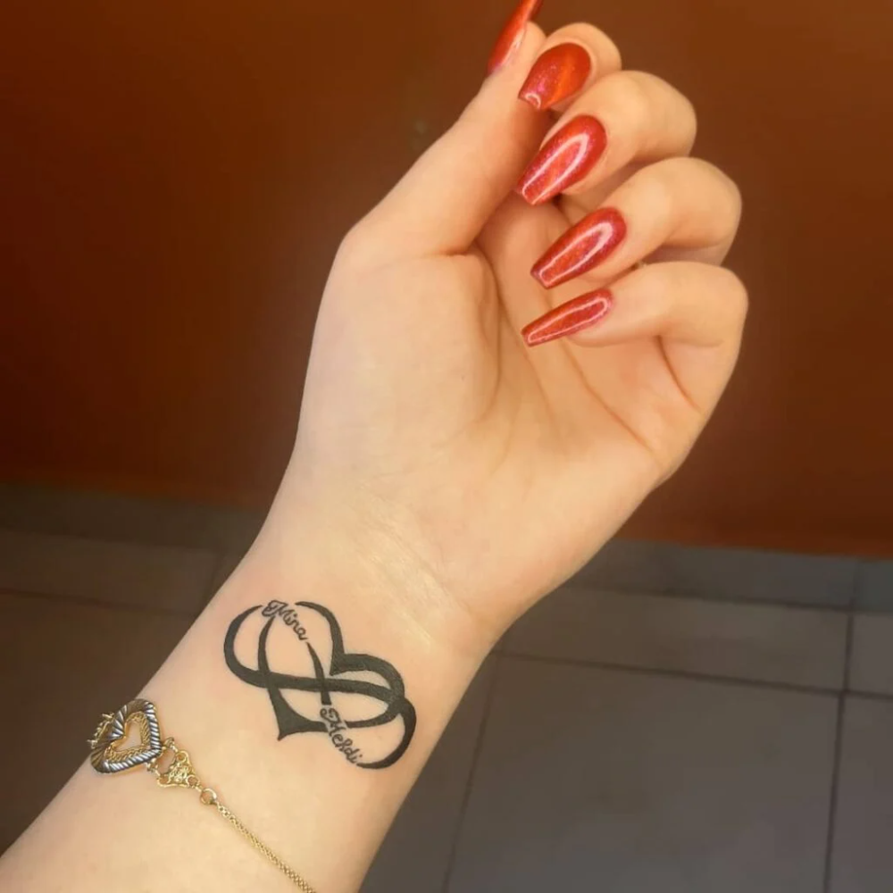 10 Amazing Infinity Symbol Tattoos Designs With Meanings Ideas And