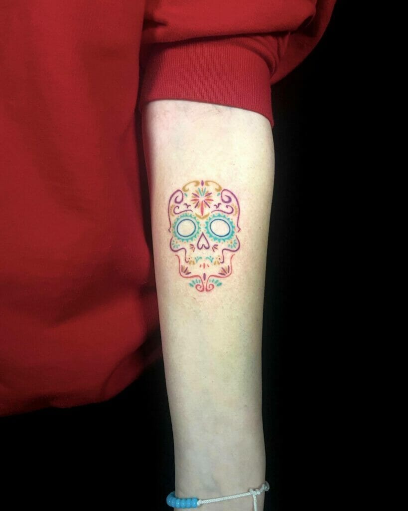 10 Best Feminine Sugar Skull Tattoo Ideas That Will Blow Your Mind