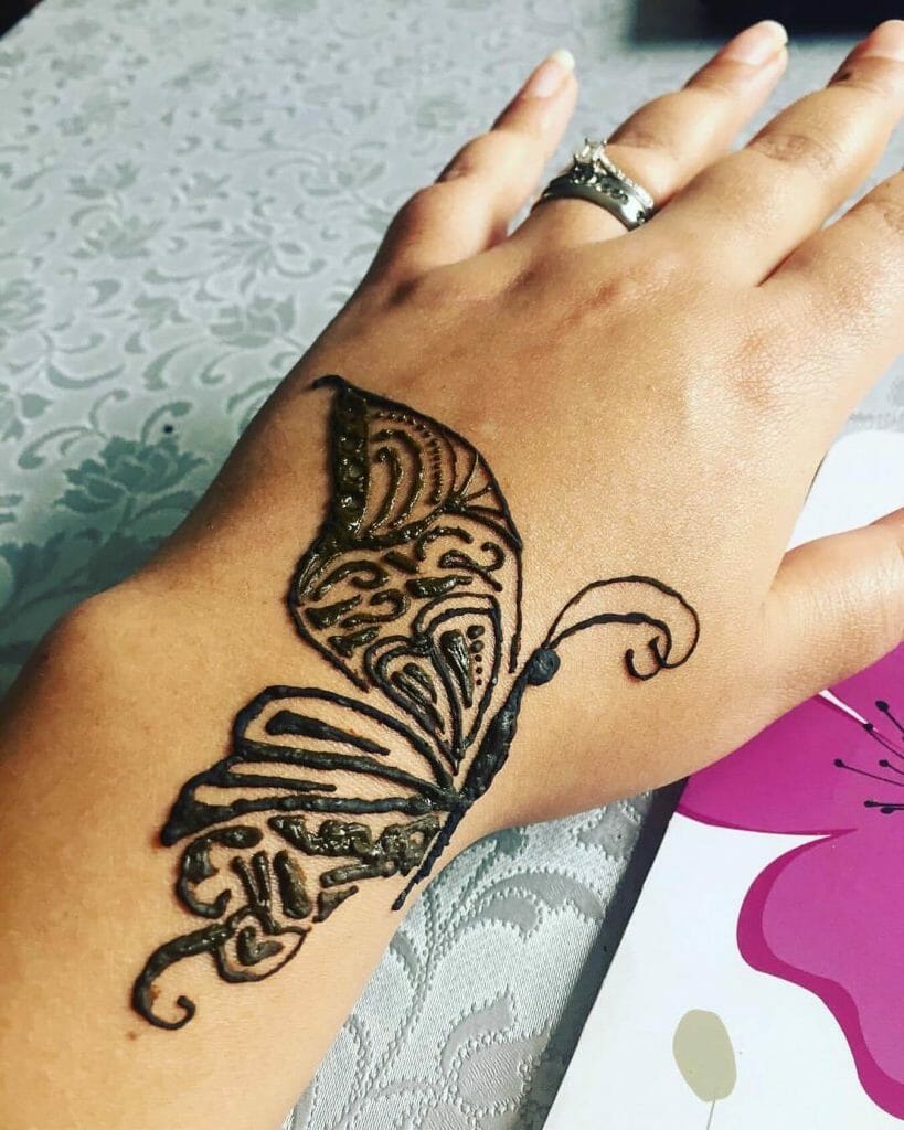 10 Butterfly Henna Tattoo Ideas That Will Blow Your Mind