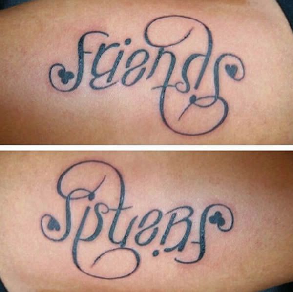 10 Coolest Ambigram Tattoos Oddee