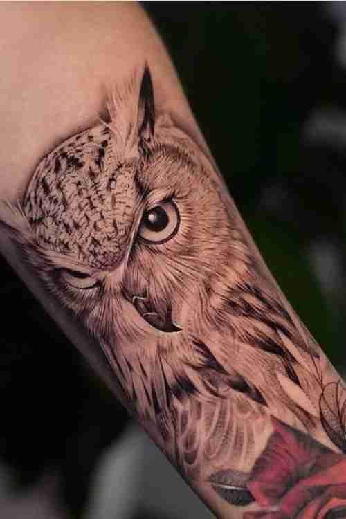 10 Great Horned Owl Tattoo Ideas Petpress