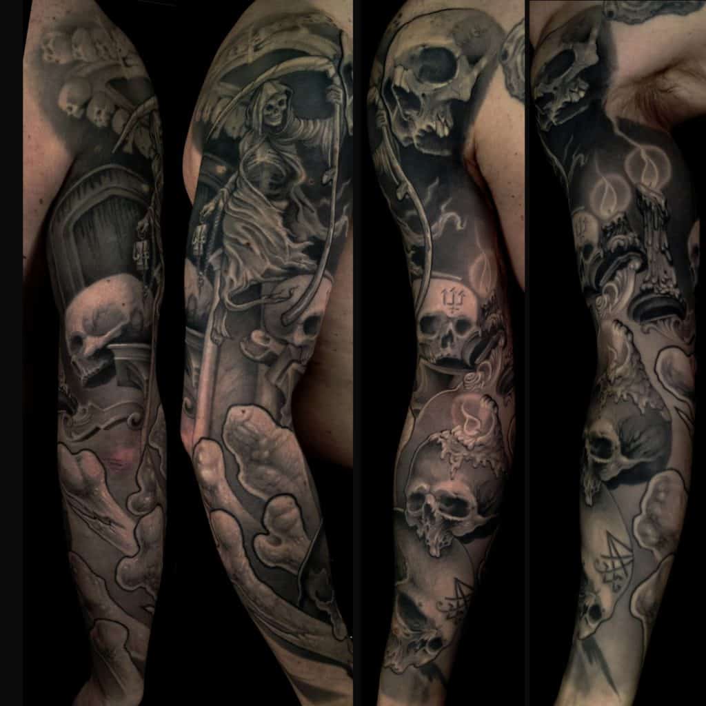 100 Coolest Sleeve Tattoos For Men Sleeve Tattoos Best Sleeve