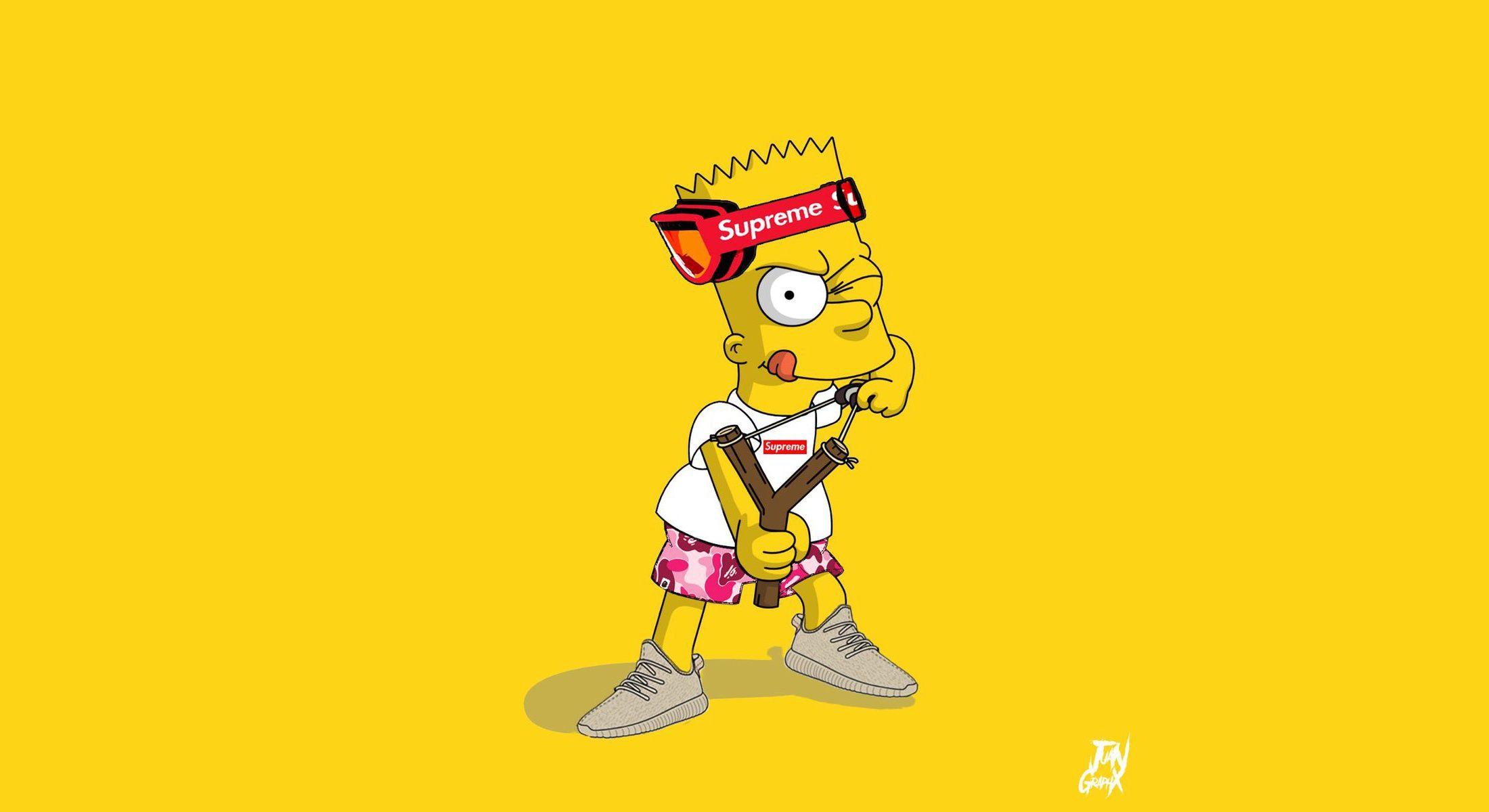 100 Supreme Bart Simpson Wallpapers Wallpapers Com