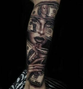 101 Best 100 Dollar Bill Tattoo Ideas That Will Blow Your Mind