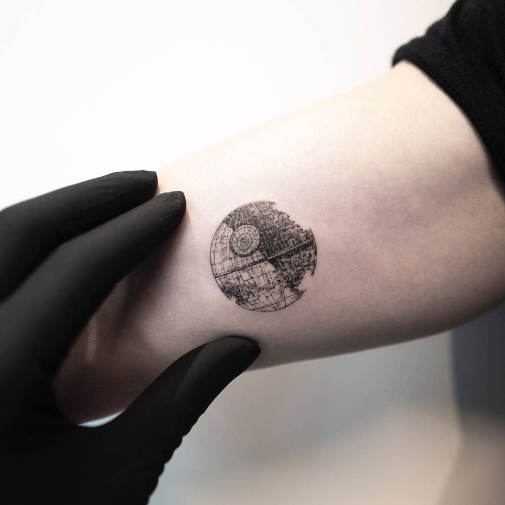 101 Best Death Star Tattoo Ideas You Ll Have To See To Believe