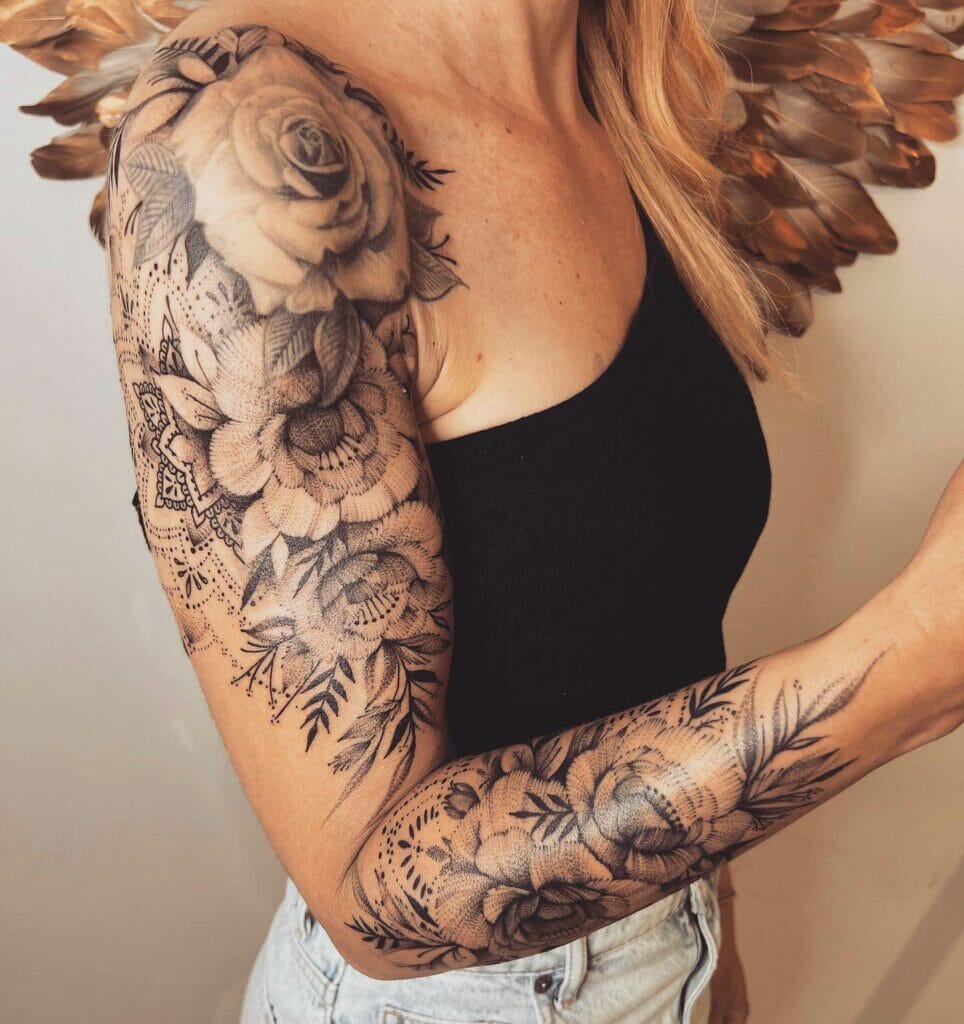 101 Best Shoulder Flower Tattoo Ideas That Will Blow Your Mind