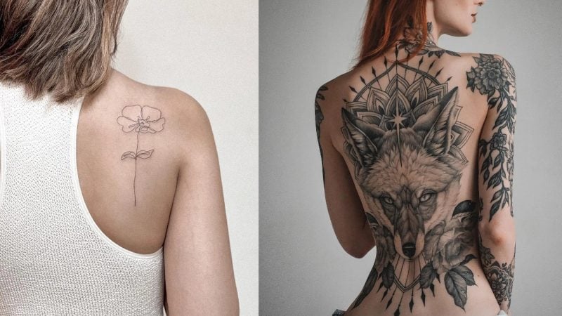 101 Gorgeous Back Tattoos For Women In 2024