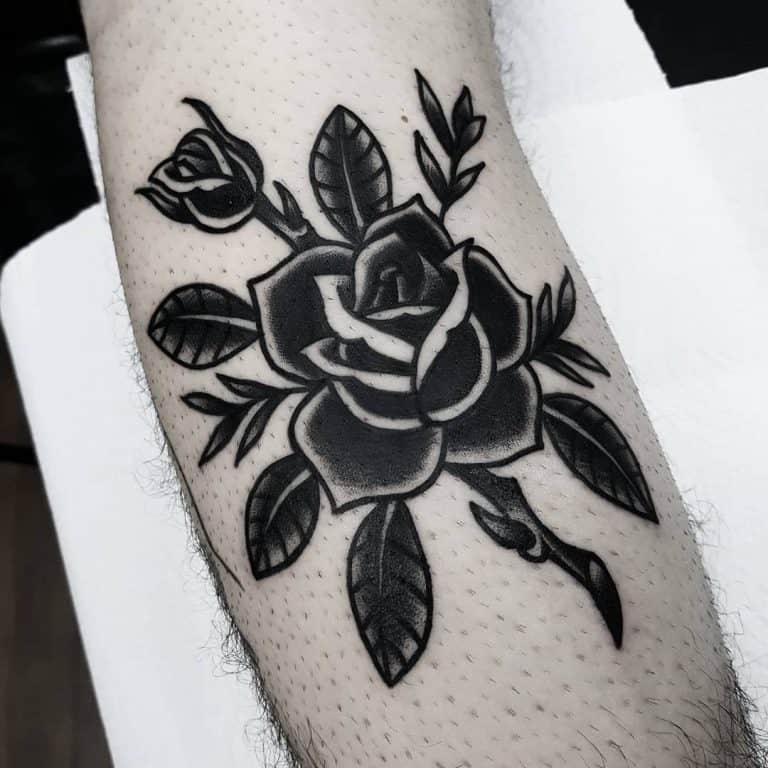 11 Black And White Rose Tattoo Ideas That Will Blow Your Mind