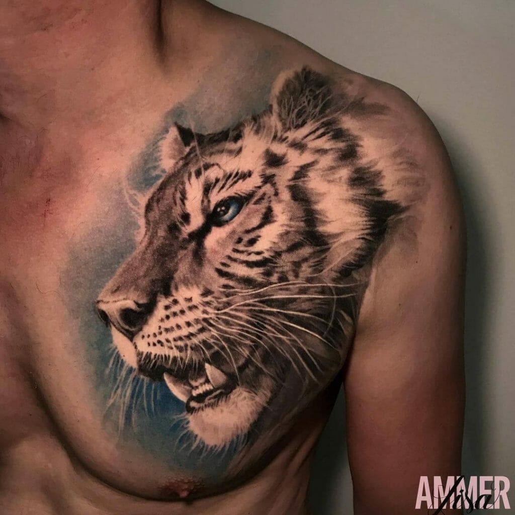 11 Chest Tiger Tattoo Ideas That Will Blow Your Mind