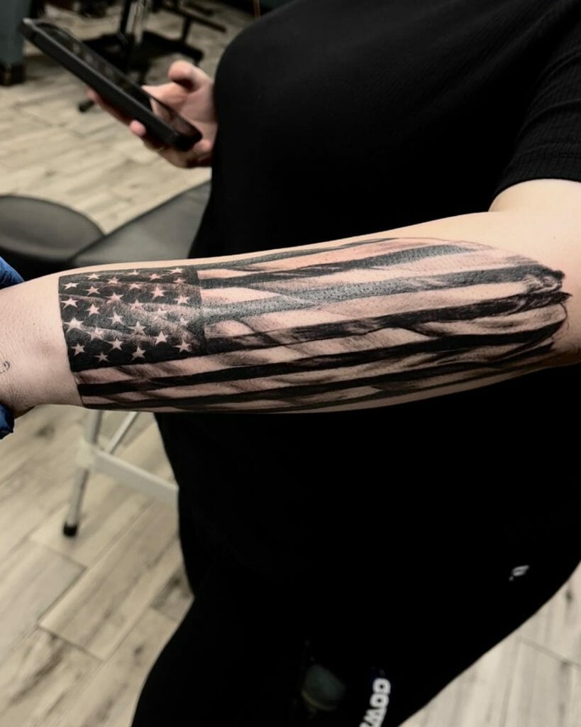 11 Forearm American Flag Tattoo Ideas That Will Blow Your Mind