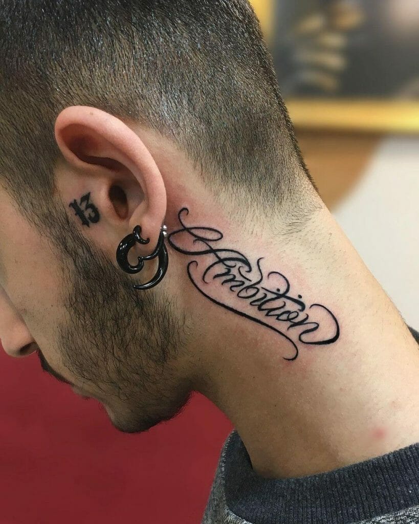 11 One Word Tattoo Ideas That Will Blow Your Mind