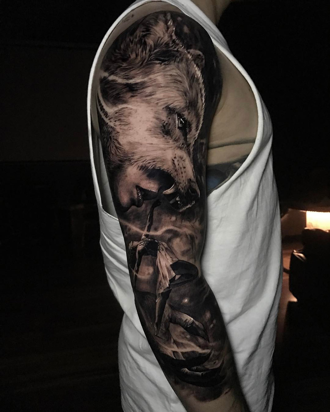 11 Wolf Half Sleeve Tattoo Ideas That Will Blow Your Mind