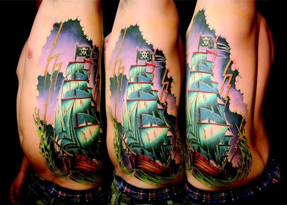 12 Stormy Weather Tattoos To Stir Thunders In Your Heart Storm Tattoo