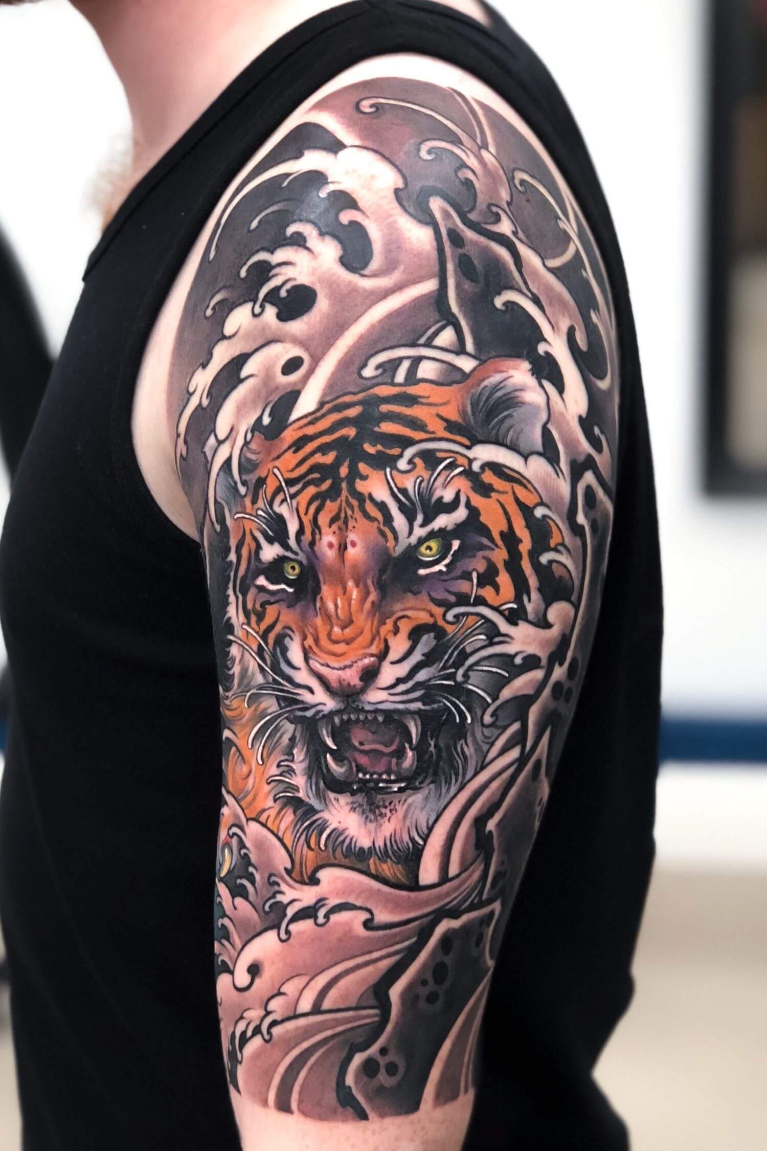 15 Japanese Tiger Tattoo Designs And Ideas That Will Convince You To