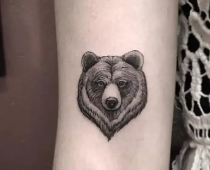 15 Small Bear Tattoo Designs And Ideas Artofit