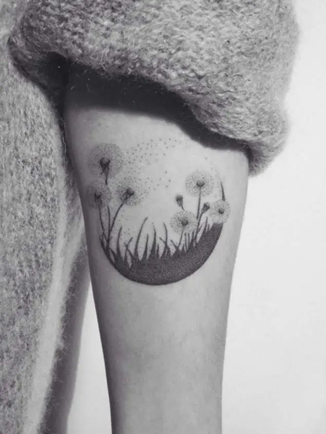 150 Enticing Dandelion Tattoos Meanings