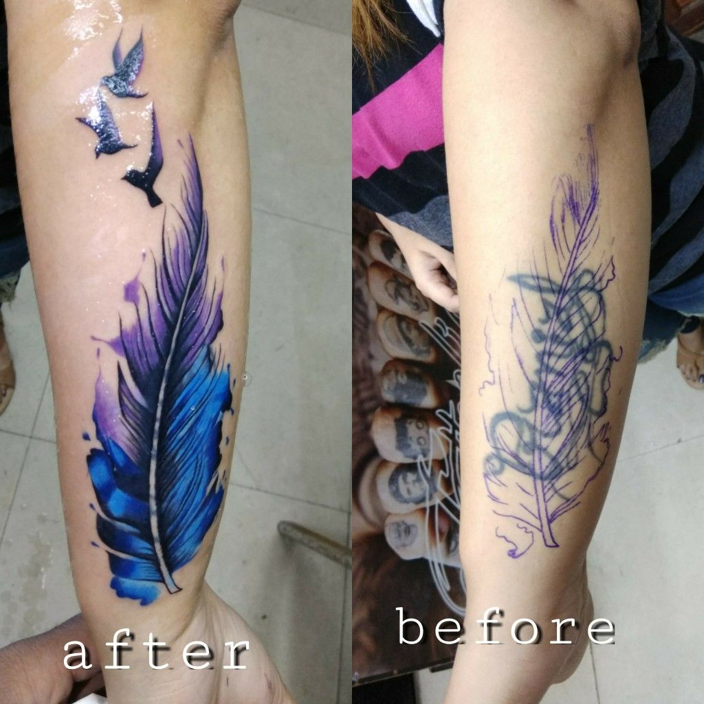 150 Female Cover Up Tattoos For Women 2022 Before After Pictures Artofit