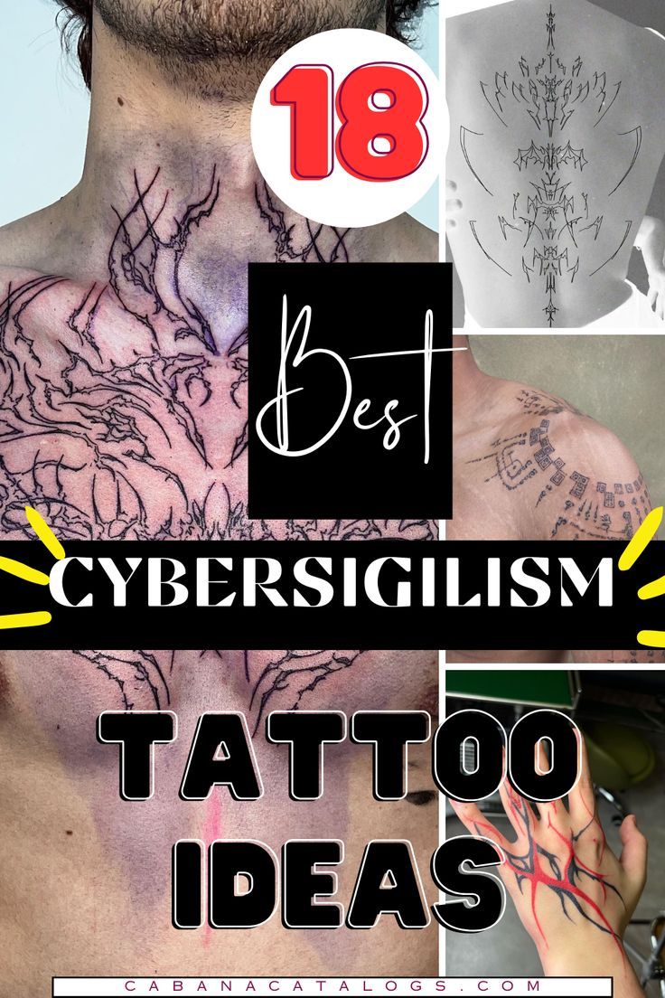 18 Best Cybersigilism Tattoos And Cybersigilism Tattoo Designs Hand