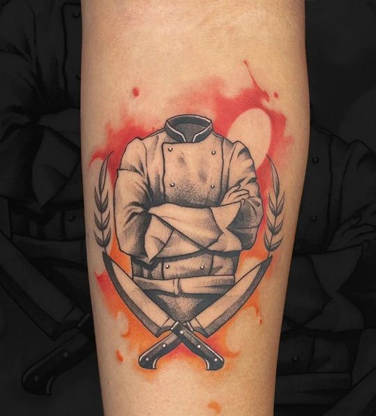 20 Attractive Chef Tattoo Designs With Meanings