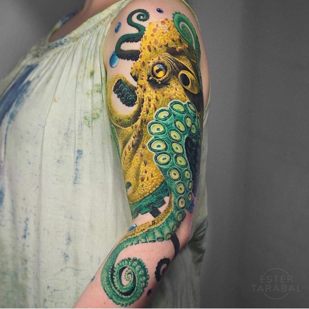 20 Japanese Octopus Tattoo Ideas