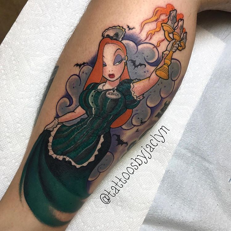 21 Astonishing Jessica Rabbit Tattoo Pics Ideas In 2021