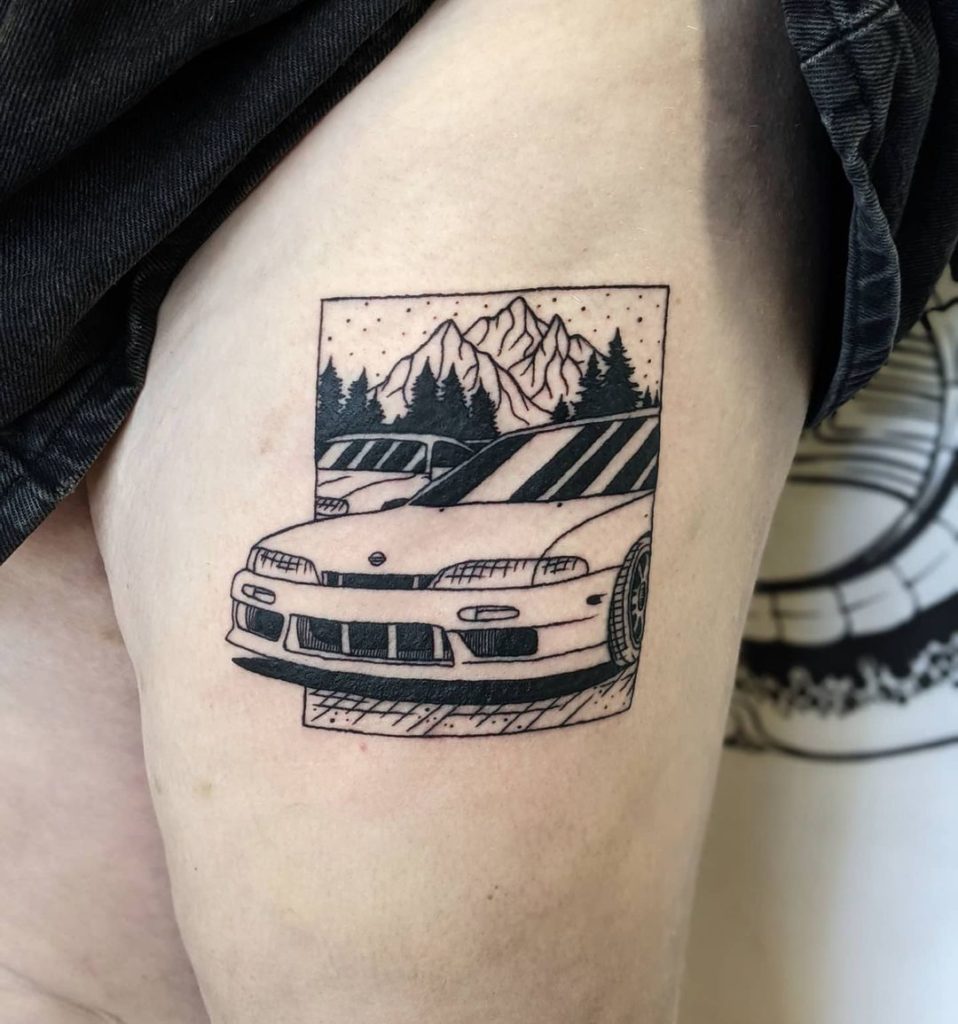 23 Meaningful Car Tattoos Emiliebroden