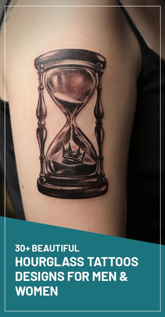 25 Beautiful Hourglass Tattoos Designs For Men And Women Hourglass