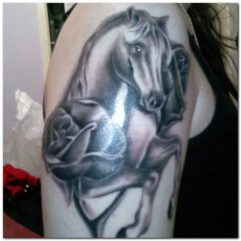 25 Of The Best Horse Tattoos Horse Tattoo Horse Tattoo Design