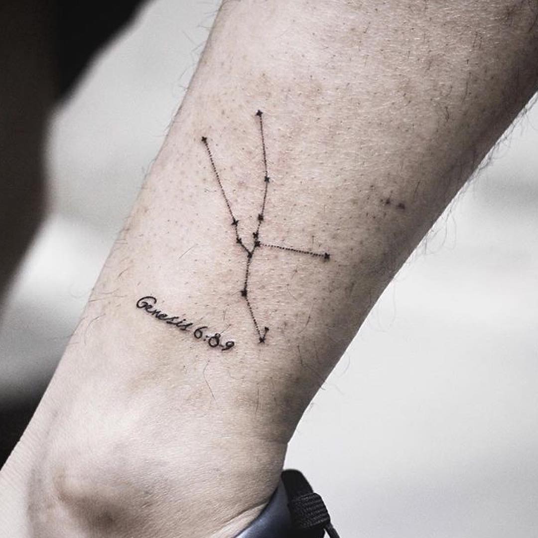 25 Taurus Constellation Tattoo Designs Ideas And Meanings Tattoo Me