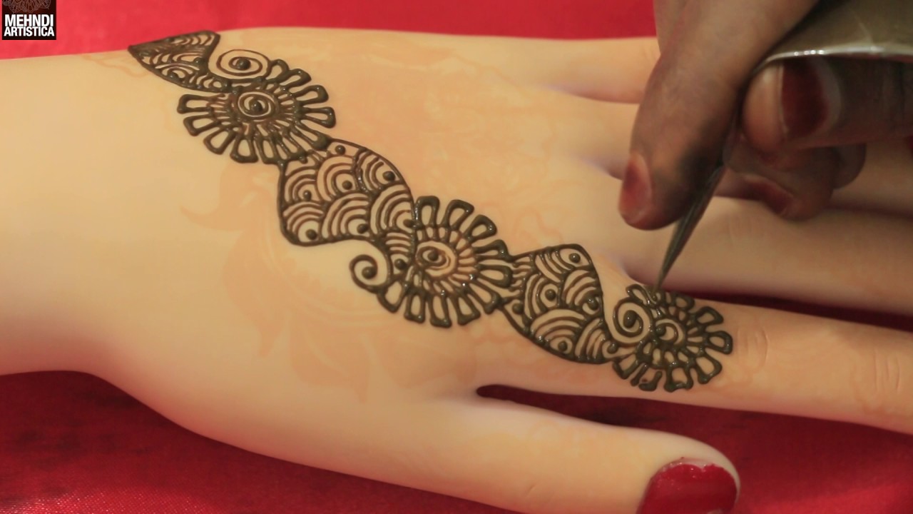 27 Easy Cute Henna Designs Top Inspiration