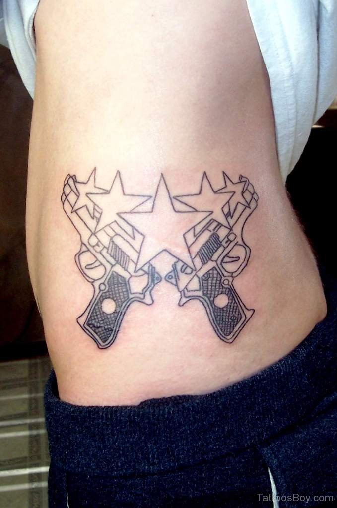 28 Funky Gun Tattoos On Hand Tattoo Designs Tattoosbag Com