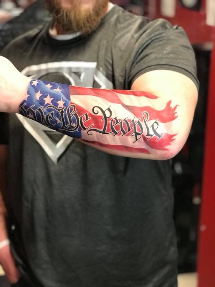 2Nd Amendment Forearm Tattoo