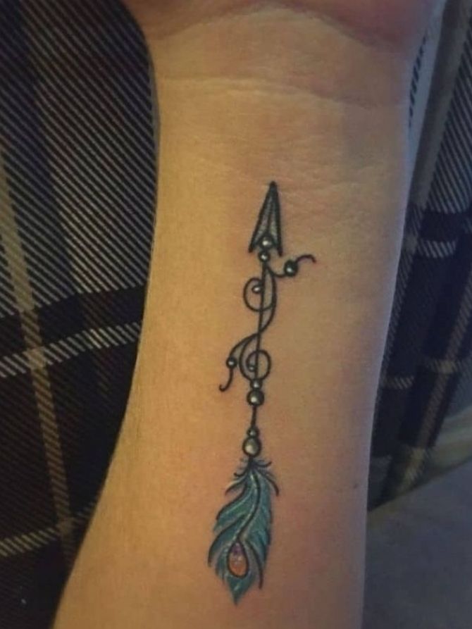 30 Alluring Examples Of Arrow Tattoos Designs Sheideas