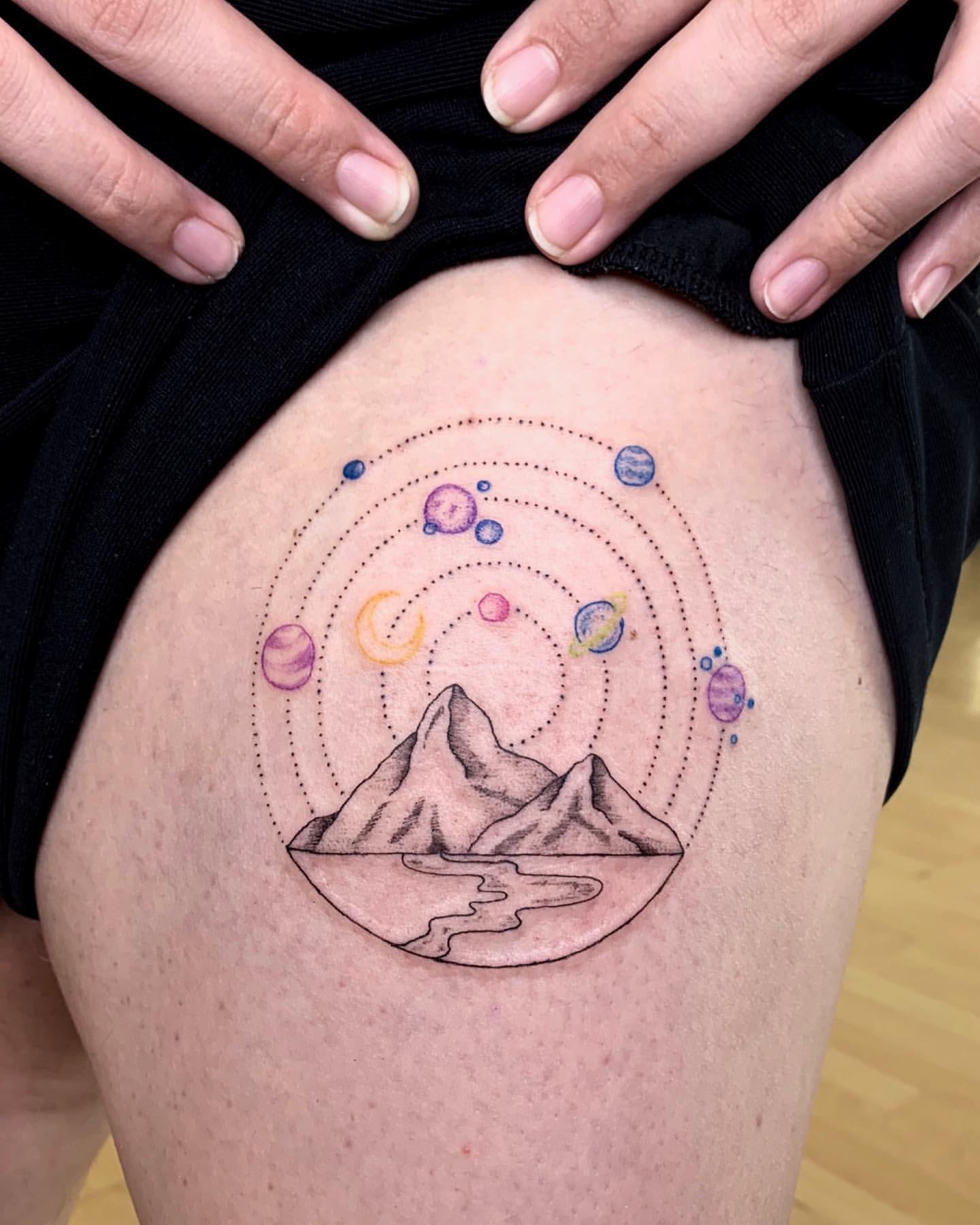 30 Breathtaking Planet Tattoo Ideas For Men Women In 2023