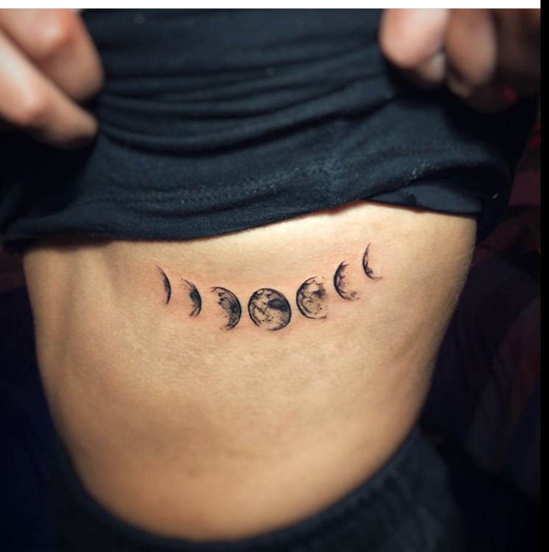 30 Meaningful Moon Tattoos Moon Phase Tattoo Ideas Artofit