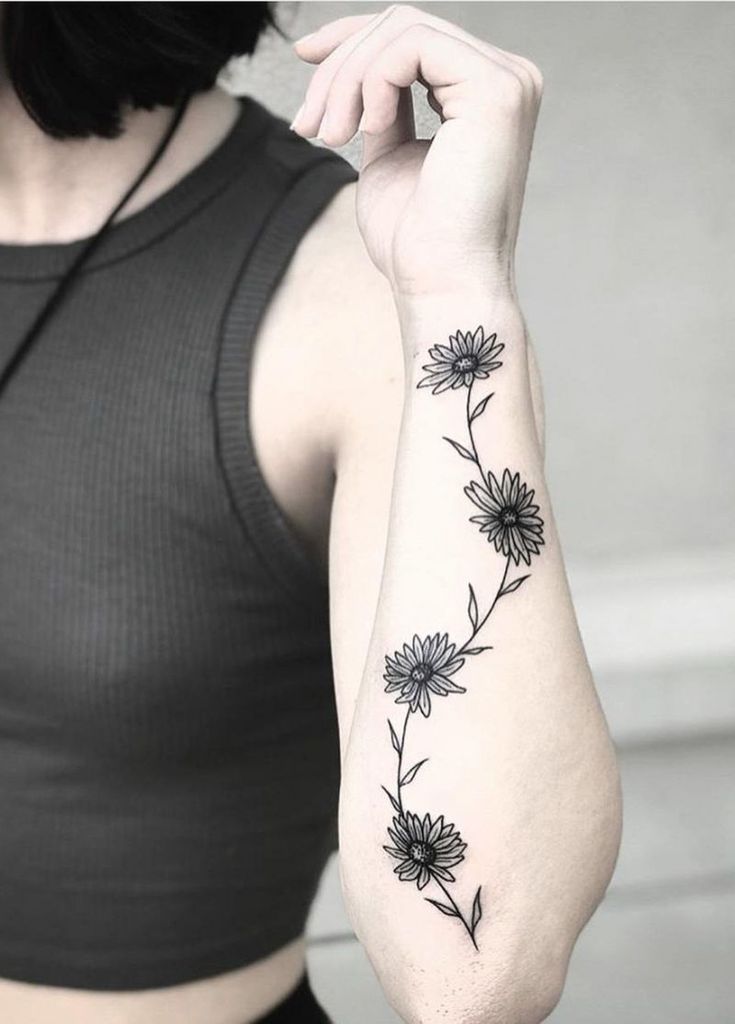 30 Pretty Daisy Chain Tattoos Make You The Focus Of The Crowd In 2023