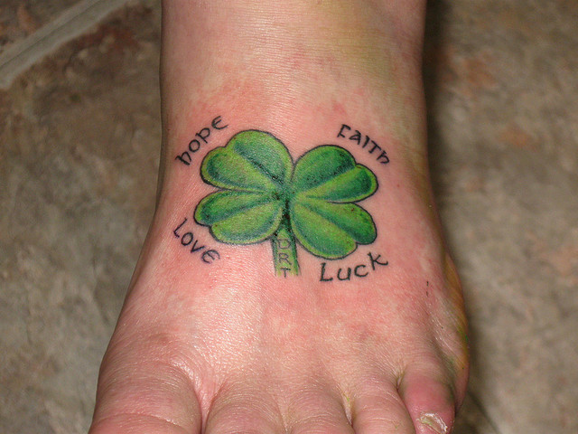 30 Shamrock Tattoos With Symbolic Representation Tattoos Win