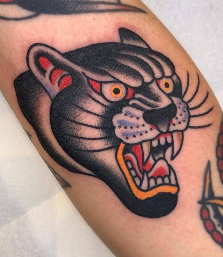 34 Traditional Panther Tattoos Ideas And Designs 2018 Tattoosboygirl