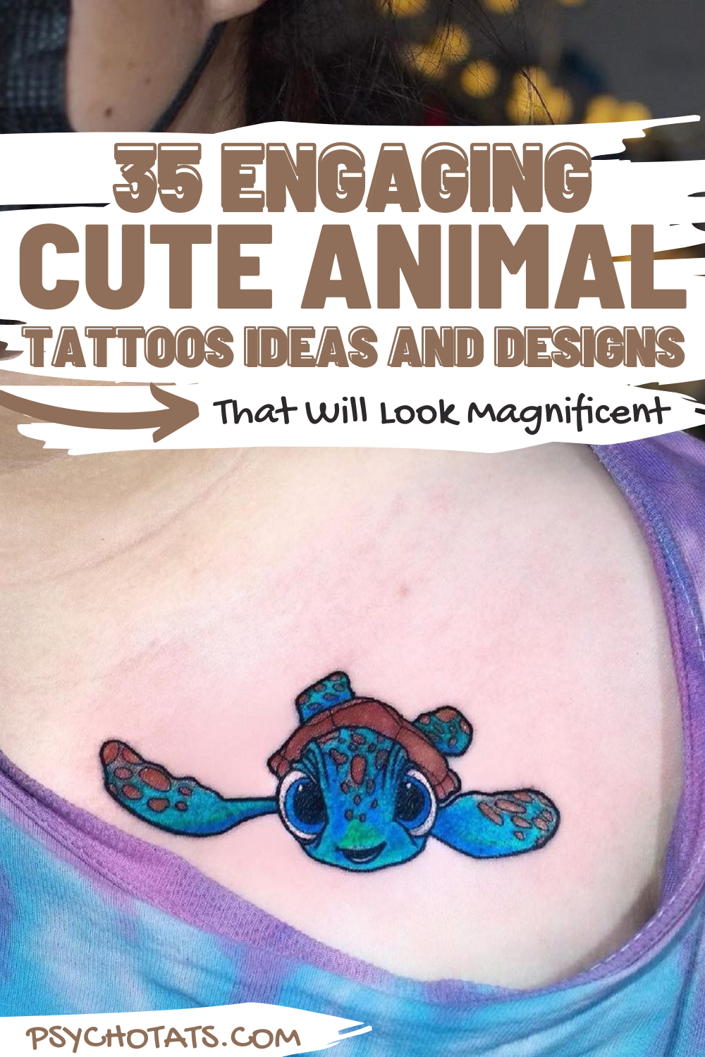 35 Engaging Cute Animal Tattoos Ideas And Designs That Will Look Magnificent Psycho Tats