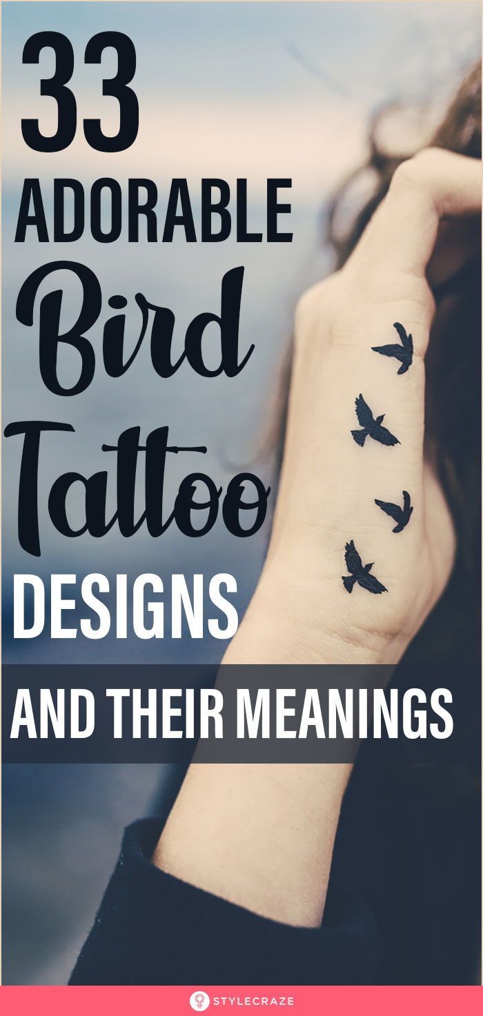 35 Impressive Bird Tattoo Designs That You Can Try In 2023