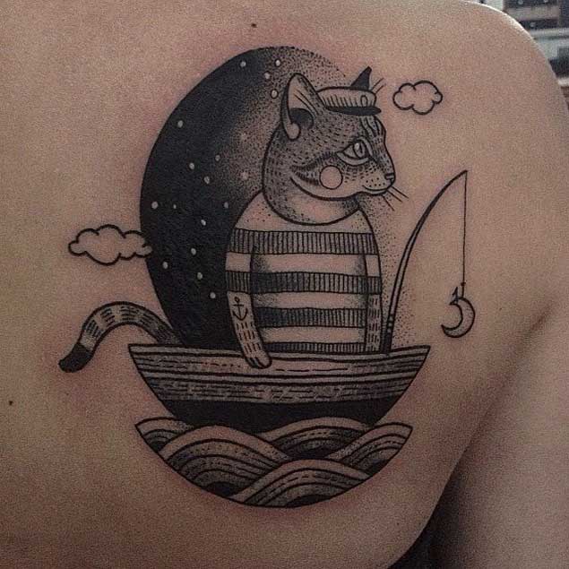 35 Unbelievable Cat Tattoos That Are Guaranteed To Leave You Thoroughly