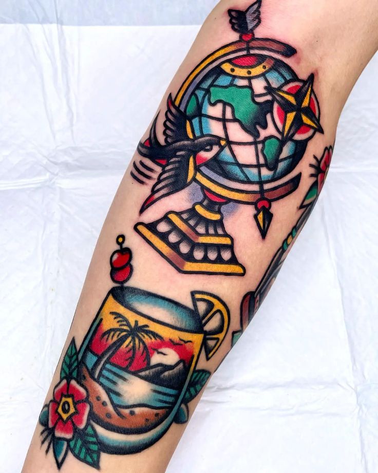 37 Striking American Traditional Tattoo Ideas To Inspire You