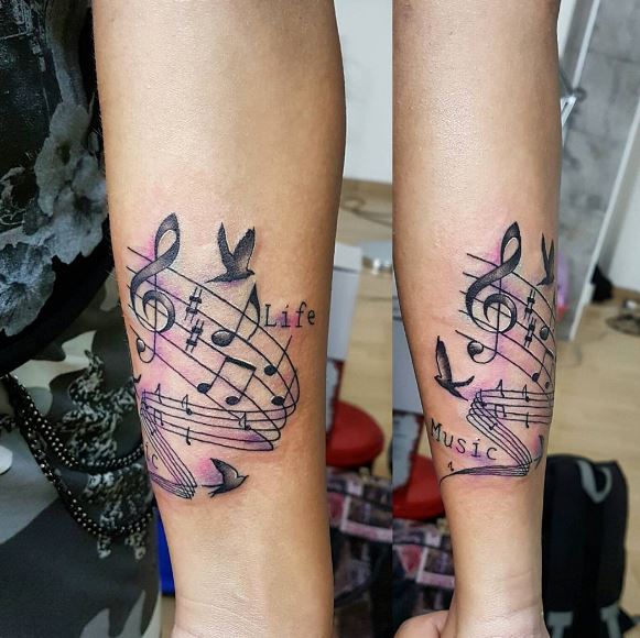 40 Best Music Tattoos