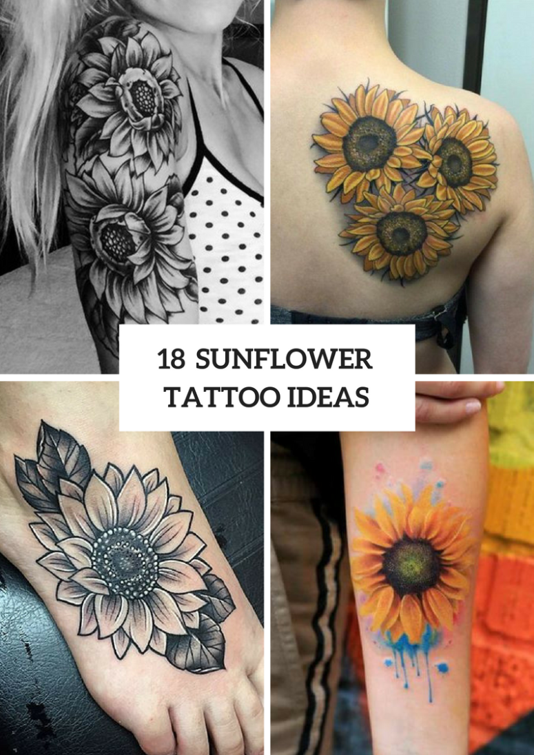 40 Most Beautiful Arm Tattoo Design For Women Sunflower Tattoo Shoulder Shoulder Tattoos For