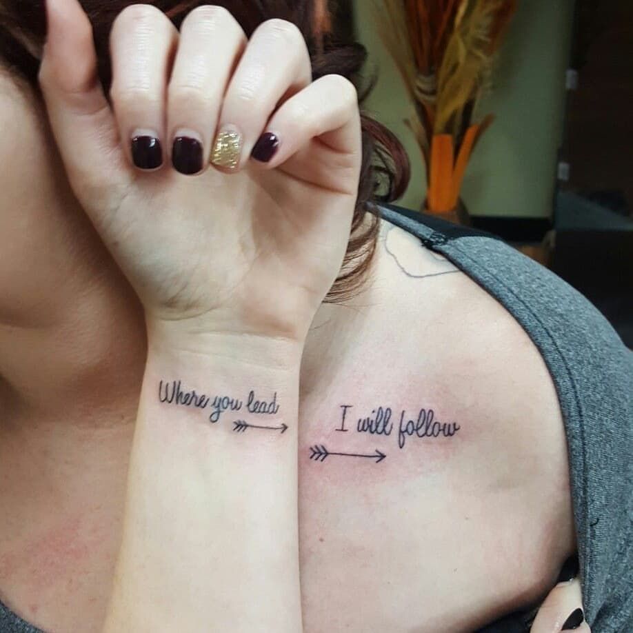 40 Stunning Matching Mother Daughter Finger Tattoos Ideas In 2021