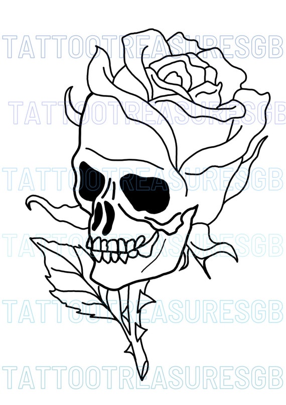 40 Unique Tattoo Drawings Ideas For Your Inspiration Skull Rose Tattoos Skull Tattoo Flowers