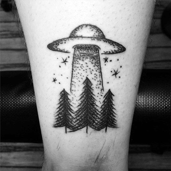 50 Alien Ufo Tattoo Ideas Designs 2018 Tattoosboygirl