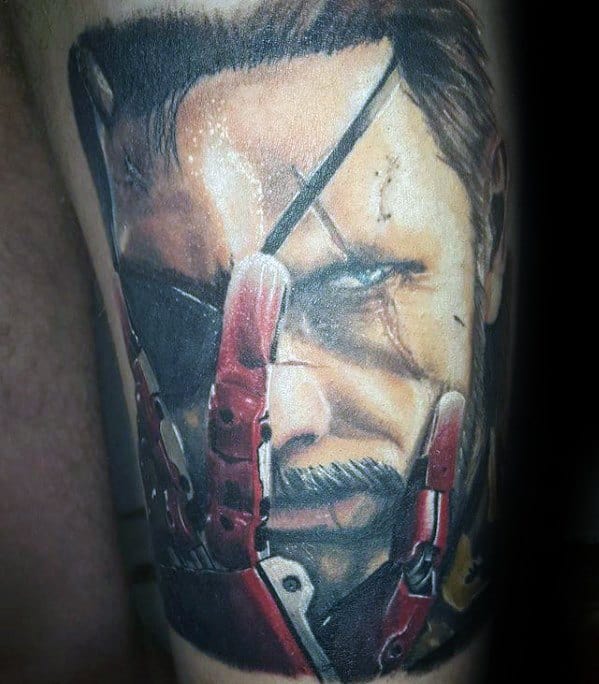 50 Awesome Metal Gear Tattoo Designs For Men 2023 Guide