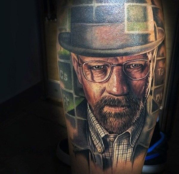 50 Breaking Bad Tattoo Designs For Men Walter White Ink Ideas