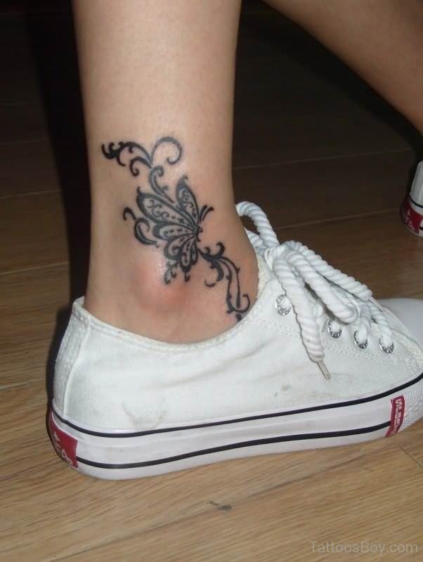 50 Excellent Butterfly Tattoos On Ankle Tattoo Designs Tattoosbag Com